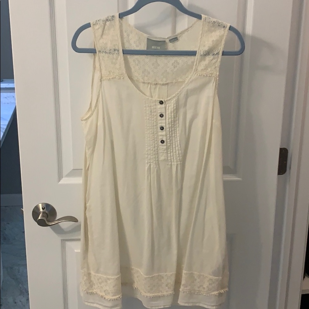 Mauve flows blouse